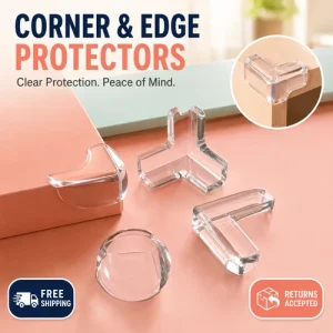 Baby Safety Silicone Corner Protectors Table Edge Guards Child Anti Collision